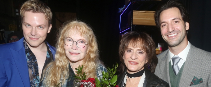 Photos:  Patti LuPone and Mia Farrow Backstage at THE ROOMMATE Opening Night