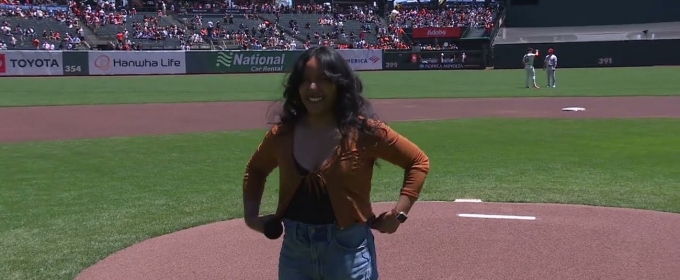 Video: GALILEO's Nicole Kyoung-Mi Lambert Sings National Anthem at San Francisco Giants Game