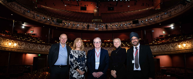 Mayor of The West Midlands, Richard Parker Visits Wolverhampton Grand Theatre