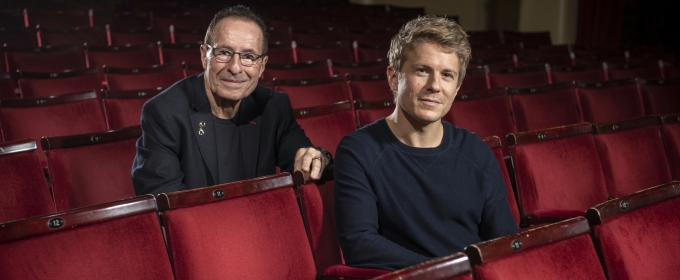 Photos: Peter James Meets George Rainsford, His New Roy Grace, on Stage at Theat Photos