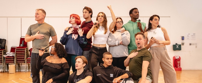 Photos: TITANIQUE in the West End in Rehearsal