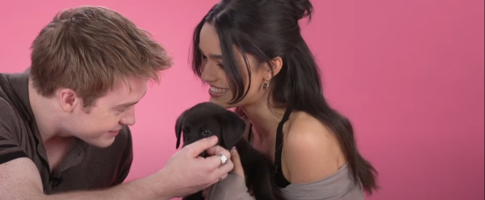 Video: Rachel Zegler and Kit Connor Talk ROMEO + JULIET While Playing With Puppies