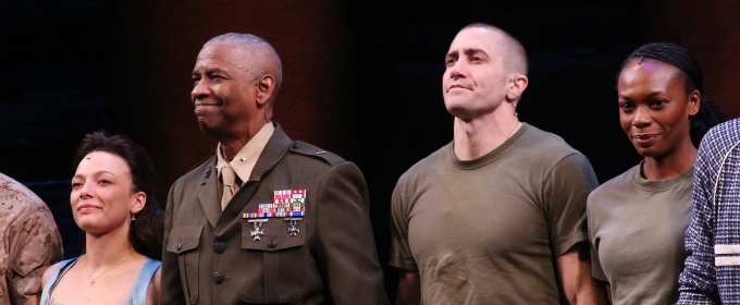 Photos: Denzel Washington and Jake Gyllenhaal at OTHELLO Opening Night Curtain Call