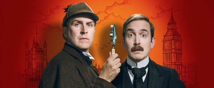 Full Cast Set For SHERLOCK HOLMES AND THE 12 DAYS OF CHRISTMAS at Birmingham Rep