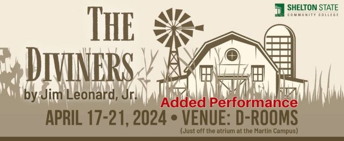 Shelton State Adds Saturday Matinee Performance to THE DIVINERS