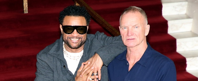 Photos: Sting & Shaggy Get Ready for THE LAST SHIP at the Met