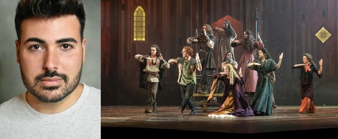 Fernando Báez se une al elenco del musical LOS PILARES DE LA TIERRA