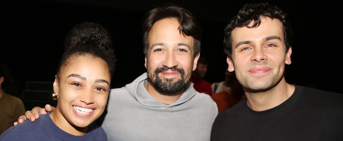 Photos: Lin-Manuel Miranda Visits BOOP! THE MUSICAL