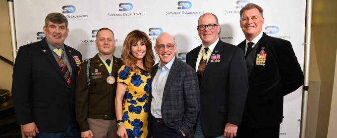 Philanthropist/Filmmaker Suzanne DeLaurentiis Honored With The Order Of Saint Maurice Civilian Medal