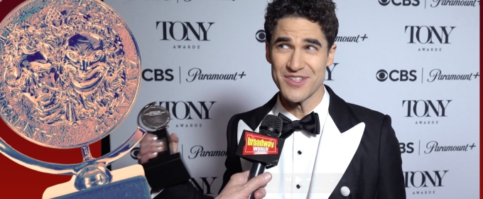Video: Darren Criss Reacts to Tony Win for Best Leading Actor in a Musical
