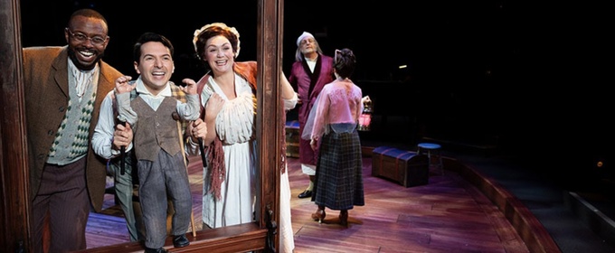 Cast Set for EBENEZER SCROOGE'S BIG SAN DIEGO CHRISTMAS SHOW at The Old Globe