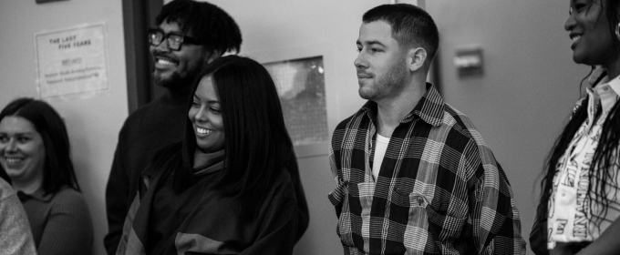 Photos: Nick Jonas and Adrienne Warren in THE LAST FIVE YEARS Rehearsals