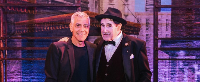 Photos: George Clooney Visits Richard Kind at THE PRODUCERS