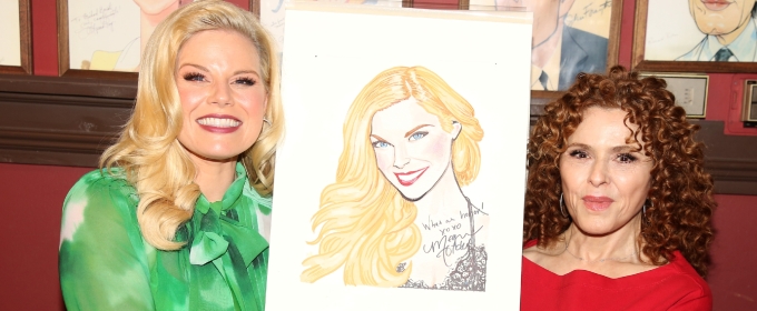 Photos: DEATH BECOMES HER's Megan Hilty Gets Honored with a Sardi's Portrait Photo