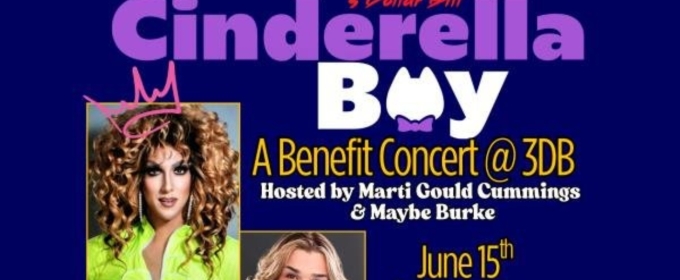 CINDERELLA BOY Concert at 3 Dollar Bill to Benefit NYC Pride And The Ali Forney Center