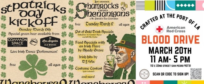 Spring Events Season Launches At Crafted With St. Patrick’s Day Celebrations, Live Music, And Community Festivals