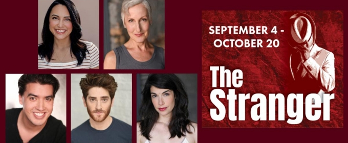 Cast Set for THE STRANGER by Agatha Christie at Peninsula Players Theatre