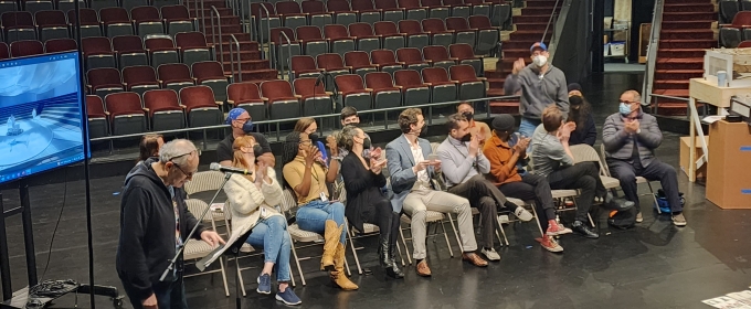Photos: Go Inside Rehearsals for ANGELS IN AMERICA, PART ONE MILLENNIUM APPROACH Photos