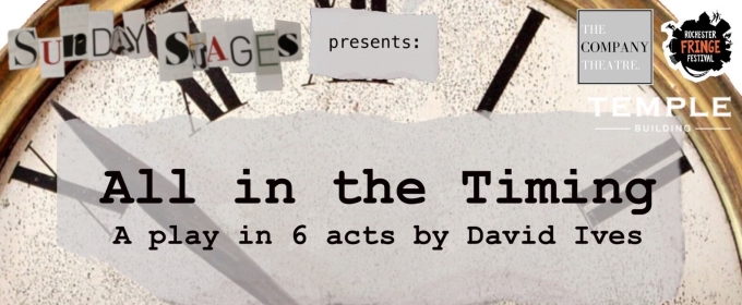 ALL IN THE TIMING by David Ives to be Presented at Rochester Fringe 2024