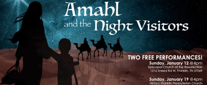 Franklin Light Opera Will Perform AMAHL AND THE NIGHT VISITORS