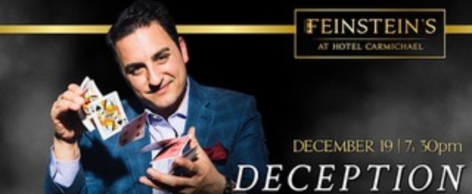 David Ranalli to Present Magic Show DECEPTION at Feinstein's