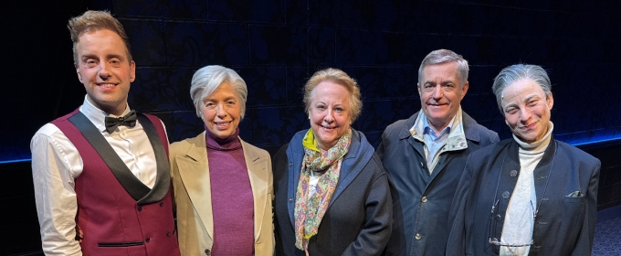 Photos: Austrian Consul General Visit LAST CALL At New World Stages