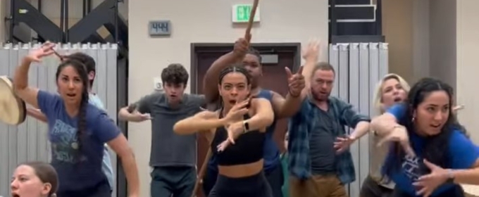 Video: In Rehearsal For FROZEN  at the Theatre Under The Stars