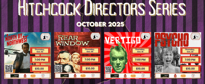 The Avalon Theatre to Present The Hitchcock Directors Series This October