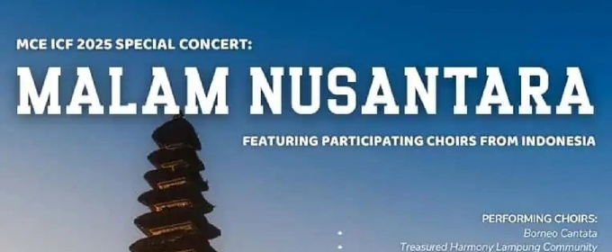 Malam Nusantara Comes to the Kuala Lumpur Performing Arts Center