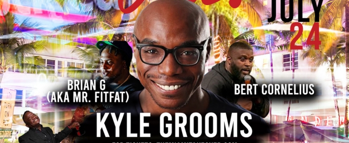 Kyle Grooms to Headline COMEDY & VIBES at Hard Rock Cafe