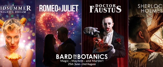 Bard in the Botanics Announce 2025 Season