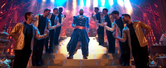 Video: DANCING WITH THE STARS Celebrates Disney Night With ALADDIN Star Michael James Scott