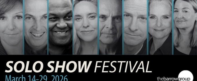 Eric Daniel Weiner and Martin Moran Lead The Barrow Group's SOLO SHOW FESTIVAL