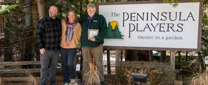 Jim Maronek Recognized For Service To Peninsula Players Theatre