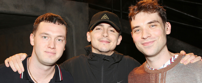 Photos: Timothée Chalamet and Dr. Jill Biden Visit PUNCH Cast Backstage Photo