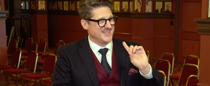 Video: Christopher Sieber Is Finding Joy in Playing DEATH BECOMES HER's 'Boring' Character