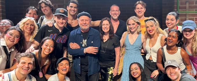 Photos: Billy Crystal Visits HEATHERS: THE MUSICAL