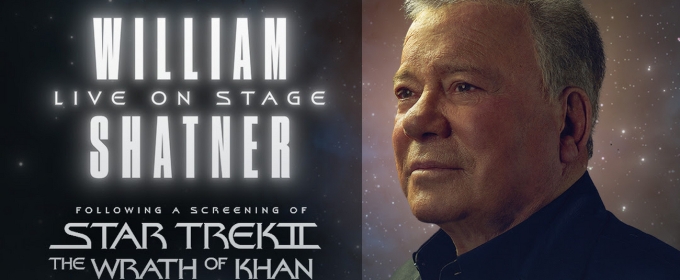 William Shatner Comes to the Fisher Theatre in September