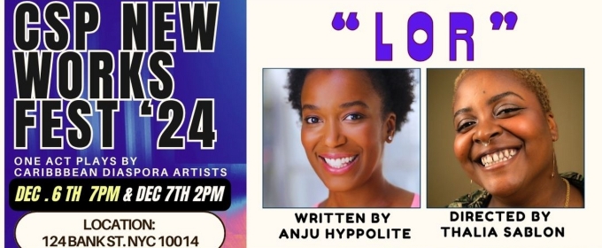 Staged Reading of LOR by AnJu Hyppolite to be Presented at HB Studio Playwrights Theater