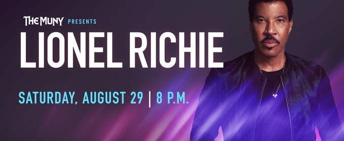 Lionel Richie Will Perform at The Muny in Summer Concert Finale