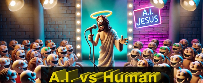 A.I. Vs HUMAN ROAST BATTLE: A.I. JESUS EDITION to Take Place at The Pit