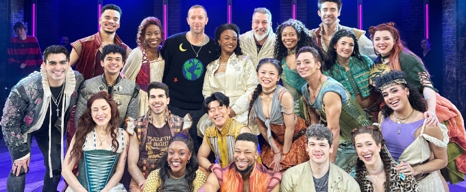 Photos: Coldplay's Chris Martin Visits & JULIET on Broadway