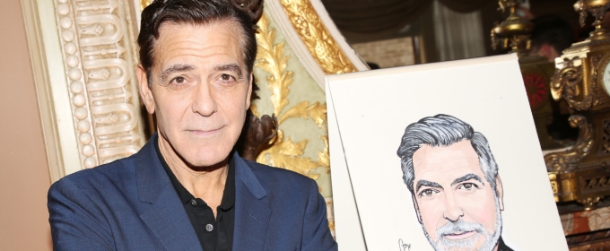 GOOD NIGHT, AND GOOD LUCK's George Clooney Gets His Sardi's Portrait!