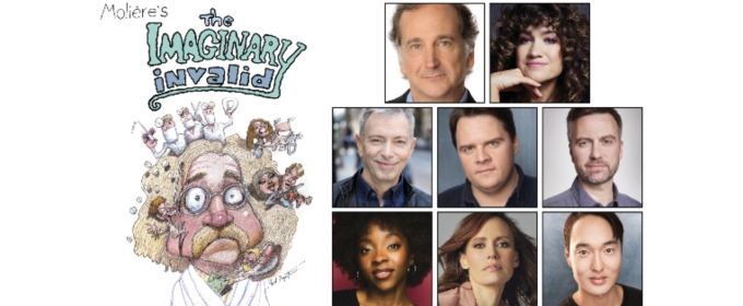 Full Cast Set for THE IMAGINARY INVALID at Red Bull Theater