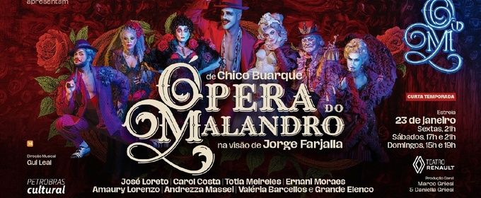 ÓPERA DO MALANDRO Revival Mixes Political Satire, References to Umbanda, and Brazilian Popular Culture