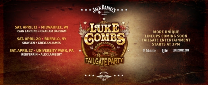 Luke Combs' 'Bootleggers Tailgate Party' Returns For 'Growin' Up And Gettin' Old' Stadium Tour