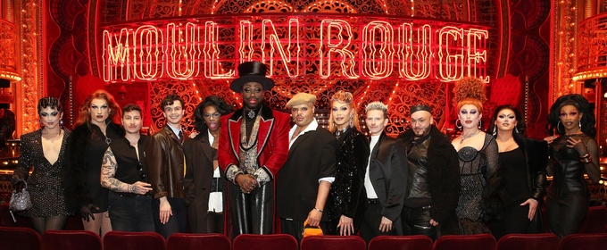 Photos: RUPAUL'S DRAG RACE Stars Visit Bob the Drag Queen at MOULIN ROUGE!