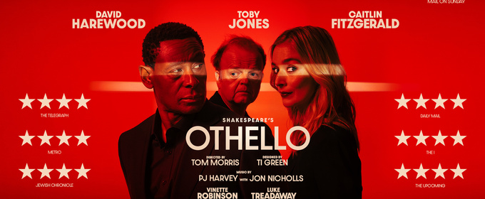 David Hare-Led OTHELLO Will Be Released in Cinemas Worldwide