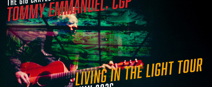 Australian Guitar Legend Tommy Emmanuel CGP Comes To Parr Hall