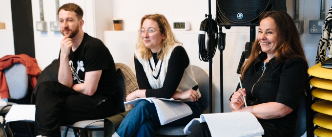 Photos: Inside Rehearsal For HOPE HAS A HAPPY MEAL At Royal Court Jerwood Theatr Photos